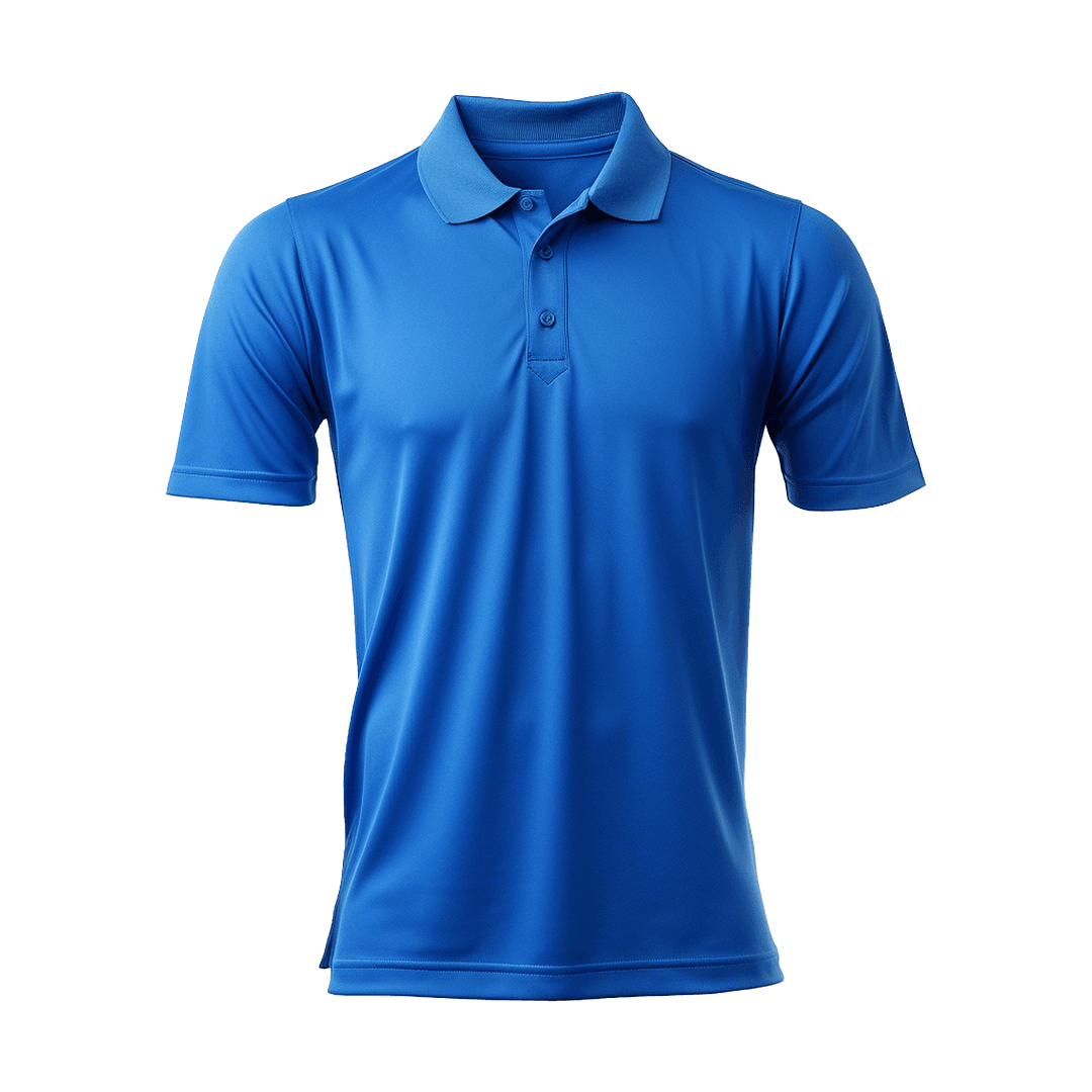 Blue polo sample